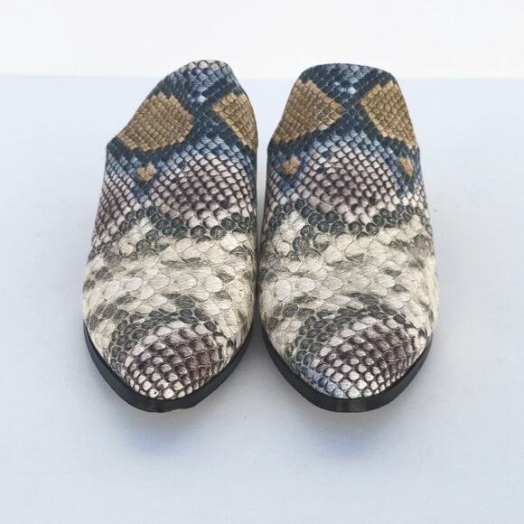 Steven By Steve Madden Multicolor Snakeskin Mules - Picture 4 of 14